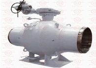 Chine Service sûr d&#039;OEM de conception de corps à tournant sphérique du feu complètement soudé des robinets DBB Struction société
