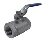 Le type de flottement à haute pression le robinet à tournant sphérique PN150/300 font pression sur le matériel en acier