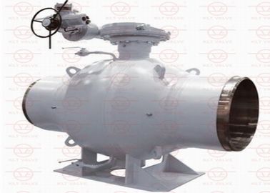 Chine Service sûr d'OEM de conception de corps à tournant sphérique du feu complètement soudé des robinets DBB Struction fournisseur