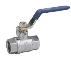 Pression en laiton forgée chaude de robinet à tournant sphérique évaluant la certification de la CE d'OIN 600psi
