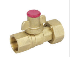 Type en laiton de boule valve à flotteurs avec la température fonctionnante -20℃~120℃ de mètre d'eau