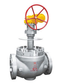 Valves de basse température d'acier allié, capot prolongé supérieur de robinet à tournant sphérique d'entrée