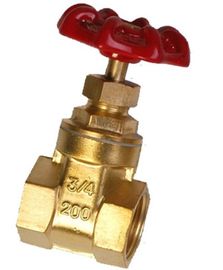 Structure valves/2 simple en laiton en acier forgée légère de soupape à vanne de 4 pouces