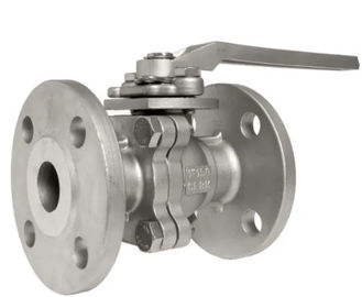 L'acier inoxydable a bridé type de flottement robinet à tournant sphérique soufflent la tige 1/2 » - 10" de preuve taille