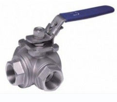 CL150 - type de flottement de la pression CL900 robinet à tournant sphérique avec le support de fixation ISO5211