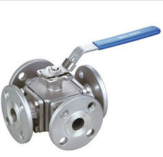La manière 4 a bridé la pression 1/2 » - 3" du robinet à tournant sphérique CL150 haute performance de taille
