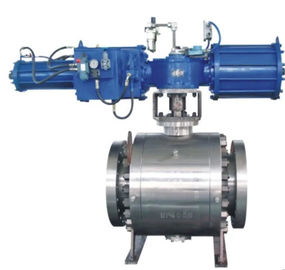 Type de flottement en acier norme de fonte de la pression api du robinet à tournant sphérique CL150