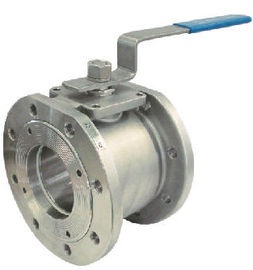 Robinet à tournant sphérique de petite taille à flasque de tourillon d'extrémité 1/2 » - 4" opération matérielle en acier de levier