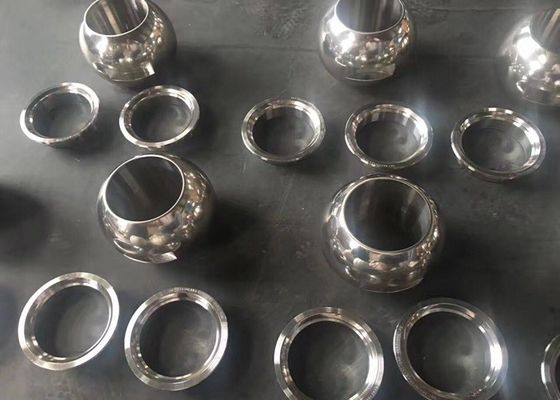 Les pièces de rechange vérifiées tridimensionnelles de valve/commande numérique par ordinateur ont usiné la boule de robinet à tournant sphérique